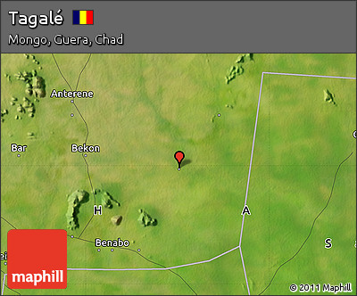 Satellite Map of Tagalé