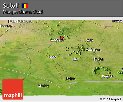 Satellite Panoramic Map of Sololi