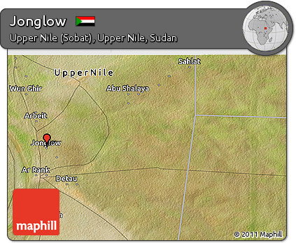 Satellite 3D Map of Jonglow
