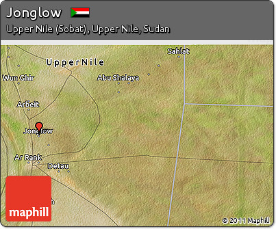 Satellite 3D Map of Jonglow