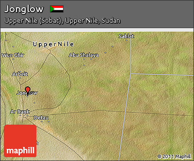 Satellite 3D Map of Jonglow