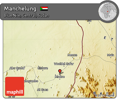 Physical Map of Manchelung