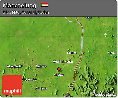 Satellite Map of Manchelung
