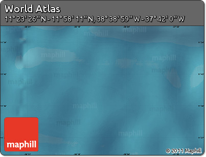 Satellite Map of the Area around 11° 40' 49" N, 38° 10' 29" W