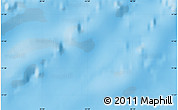 Physical Map of the area around 11° 40' 49" N, 45° 58' 30" E
