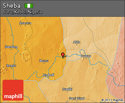 Political Map of Sheba