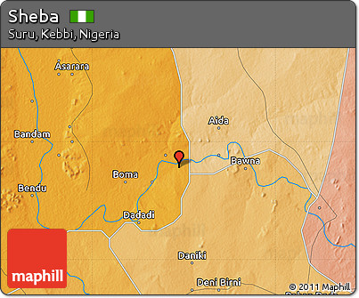 Political Map of Sheba