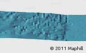 Satellite Panoramic Map of the area around 11° 40' 49" N, 57° 43' 30" W