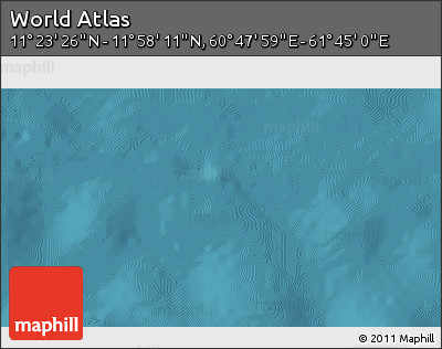 Satellite 3D Map of the Area around 11° 40' 49" N, 61° 16' 29" E