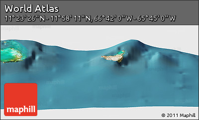 Satellite Panoramic Map of the Area around 11° 40' 49" N, 66° 13' 29" W