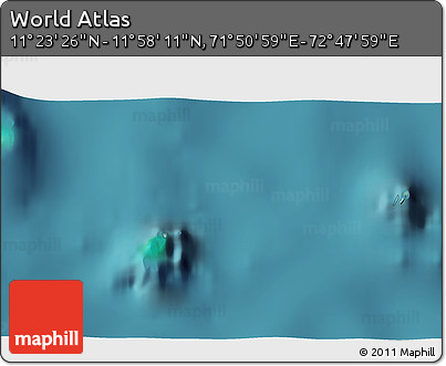 Satellite 3D Map of the Area around 11° 40' 49" N, 72° 19' 29" E