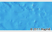 Physical 3D Map of the area around 11° 40' 49" N, 90° 52' 30" W