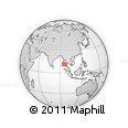 Outline Map of the Area around 11° 40' 49" N, 95° 16' 30" E, rectangular outline