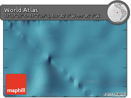 Satellite Map of the Area around 11° 20' 3" S, 100° 13' 29" W