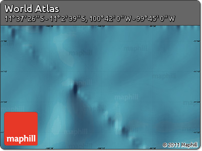 Satellite Map of the Area around 11° 20' 3" S, 100° 13' 29" W