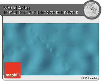 Satellite 3D Map of the Area around 11° 20' 3" S, 110° 34' 29" E