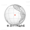 Outline Map of the Area around 11° 20' 3" S, 112° 7' 30" W, rectangular outline