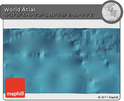 Satellite 3D Map of the Area around 11° 20' 3" S, 116° 31' 30" E