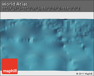 Satellite 3D Map of the Area around 11° 20' 3" S, 116° 31' 30" E