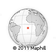 Outline Map of the Area around 11° 20' 3" S, 11° 49' 29" W, rectangular outline