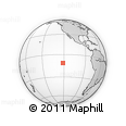 Outline Map of the Area around 11° 20' 3" S, 121° 28' 29" W, rectangular outline