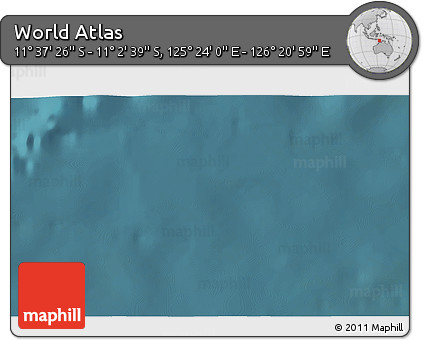 Satellite 3D Map of the Area around 11° 20' 3" S, 125° 52' 30" E
