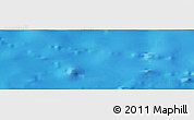 Physical Panoramic Map of the area around 11° 20' 3" S, 128° 16' 30" W