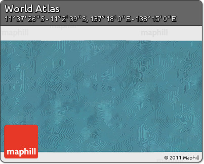 Satellite 3D Map of the Area around 11° 20' 3" S, 137° 46' 30" E