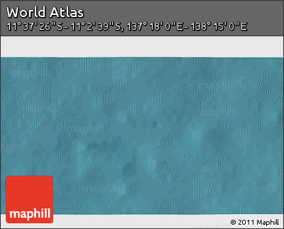 Satellite 3D Map of the Area around 11° 20' 3" S, 137° 46' 30" E