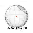 Outline Map of the Area around 11° 20' 3" S, 137° 37' 30" W, rectangular outline