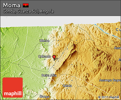 Physical 3D Map of Moma