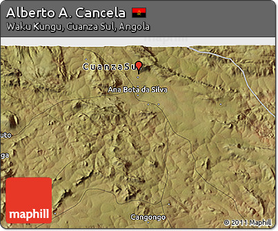 Satellite 3D Map of Alberto A. Cancela