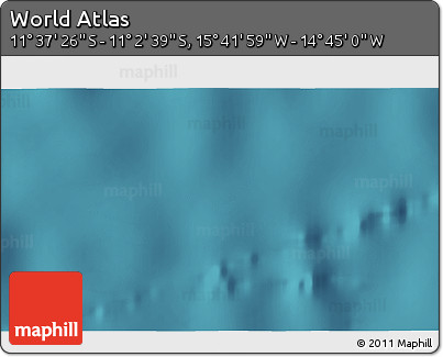 Satellite 3D Map of the Area around 11° 20' 3" S, 15° 13' 29" W