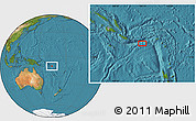 Satellite Location Map of the area around 11° 20' 3" S, 164° 7' 30" E