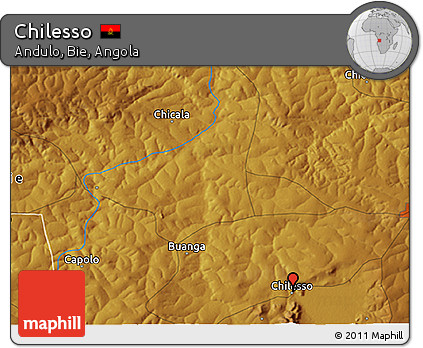 Physical 3D Map of Chilesso