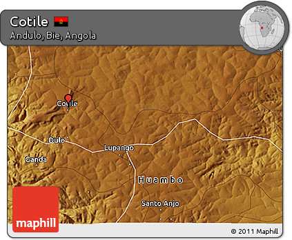 Physical 3D Map of Cotile