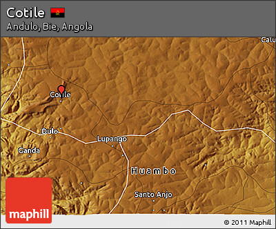 Physical 3D Map of Cotile