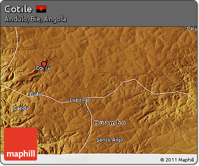 Physical 3D Map of Cotile