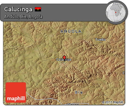 Satellite 3D Map of Calucinga