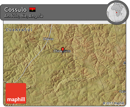 Satellite 3D Map of Cossulo