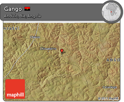 Satellite 3D Map of Gango