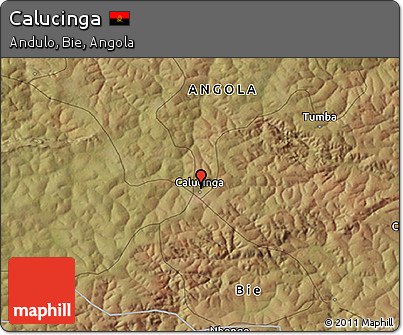 Satellite 3D Map of Calucinga