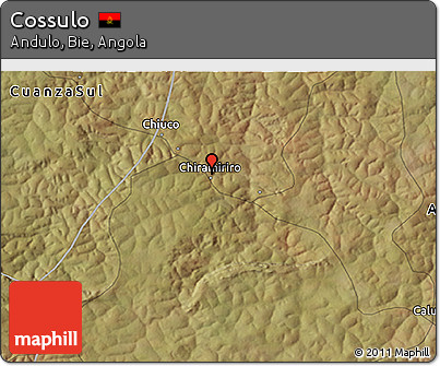 Satellite 3D Map of Cossulo