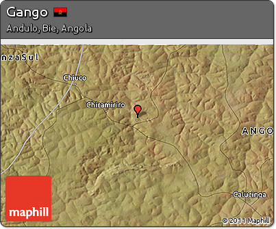Satellite 3D Map of Gango