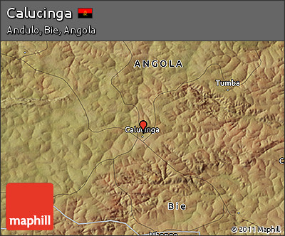 Satellite 3D Map of Calucinga