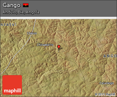 Satellite 3D Map of Gango