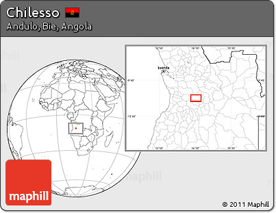 Blank Location Map of Chilesso