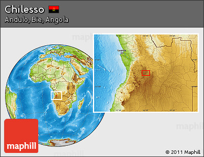 Physical Location Map of Chilesso