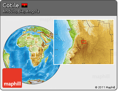 Physical Location Map of Cotile