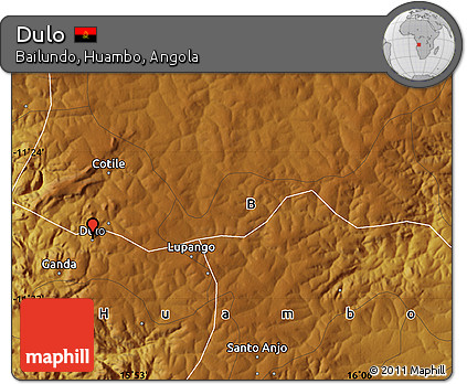 Physical Map of Dulo